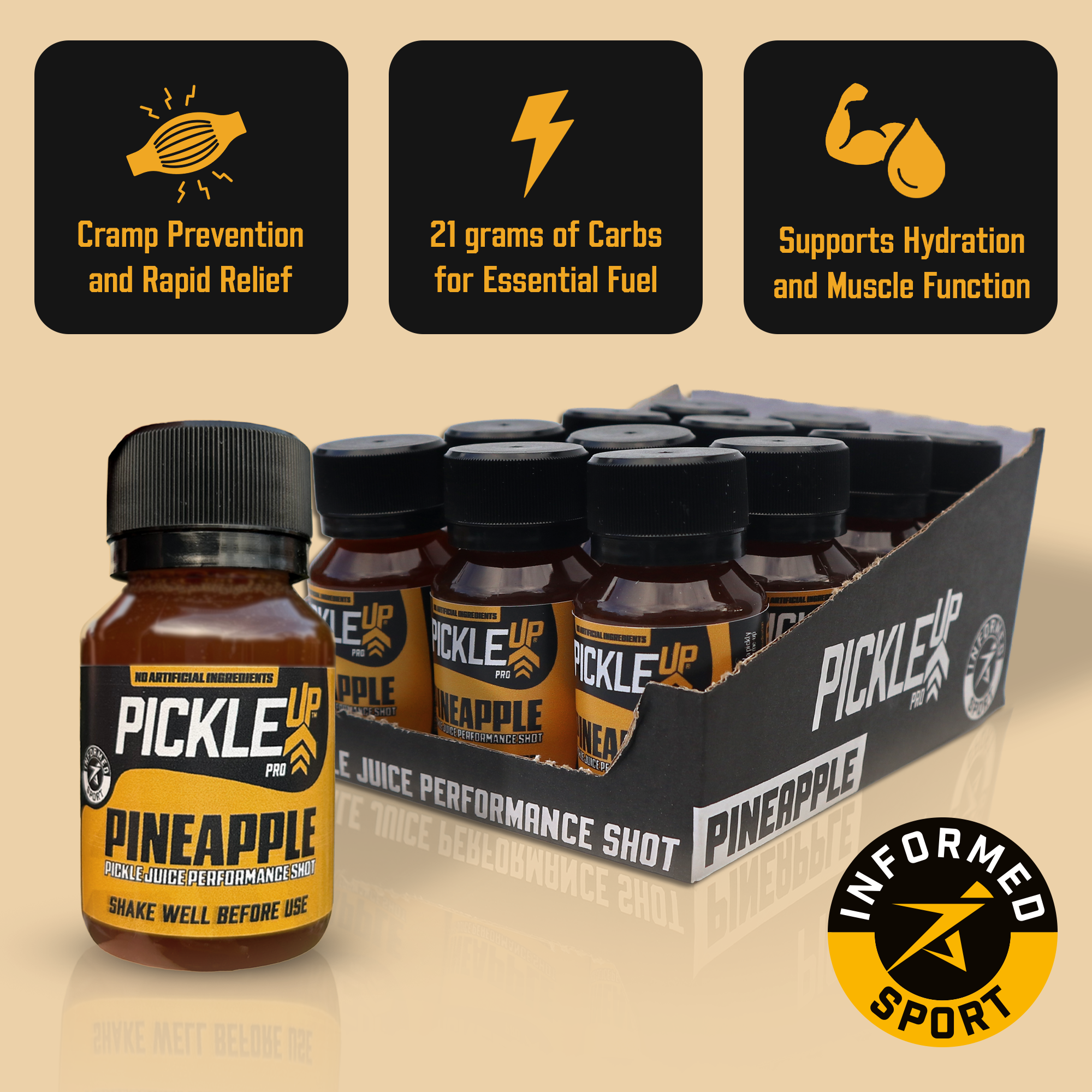 PickleUp Pro Shot - Pineapple